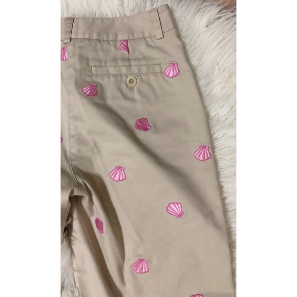 Lilly Pulitzer Embroided sea shell Capris - Picture 8 of 8